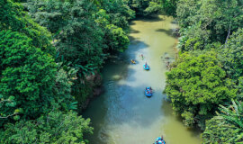 Safari Float on the Peñas Blancas River – Family Wildlife Tour in La Fortuna, Costa Rica